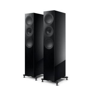 KEF R 7 Meta álló hangsugárzó fekete (pár)